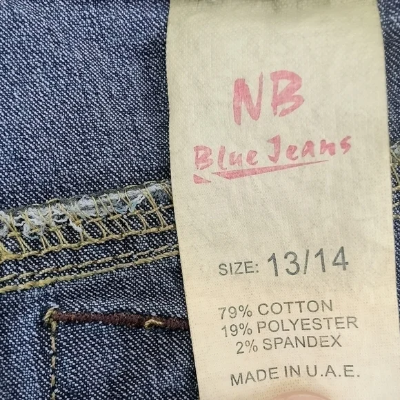 Next New Women's 13/14 Regular Boot Cut Blue Jeans Mid Rise with Embroidery - Picture 7 of 16